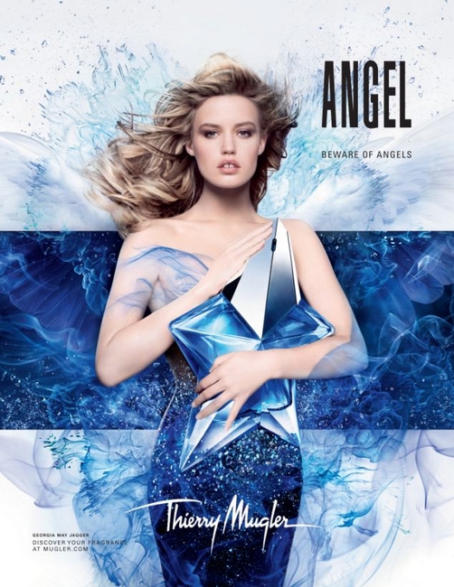 Georgia May Jagger, nouvelle Angel Muse des parfums Thierry Mugler
