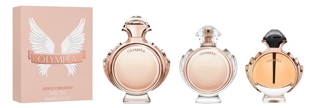 Flacon parfum Olympéa